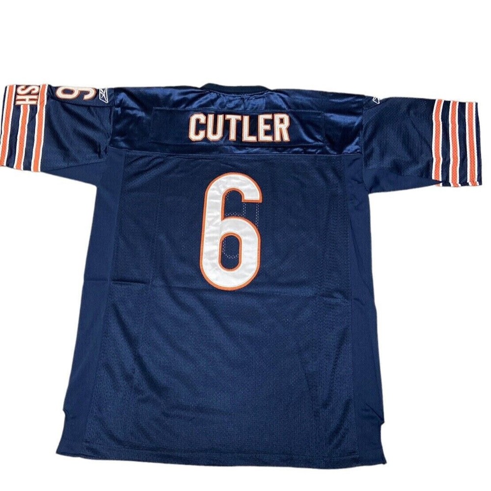 Reebok On Field NFL Chicago Bears Men’s Jersey Sz 56 3XL Jay Cutler #6 Stitched